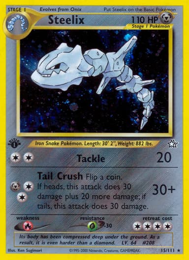 Steelix card photo
