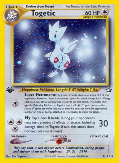 Togetic card photo