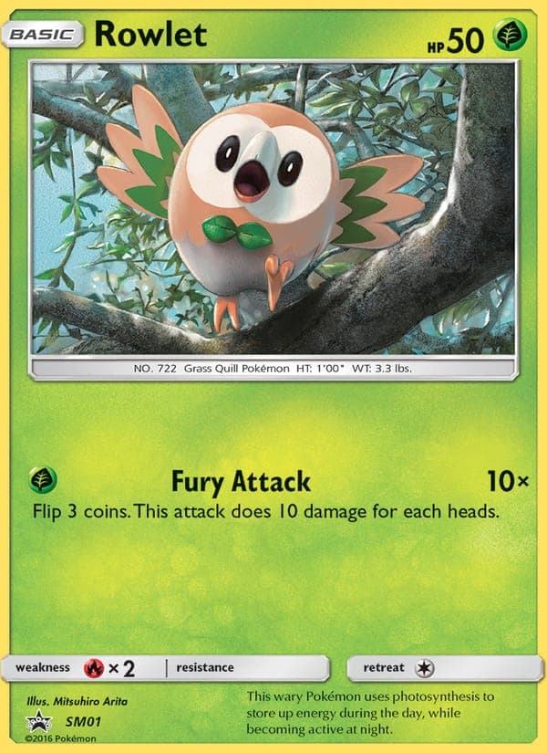 Rowlet #SM01