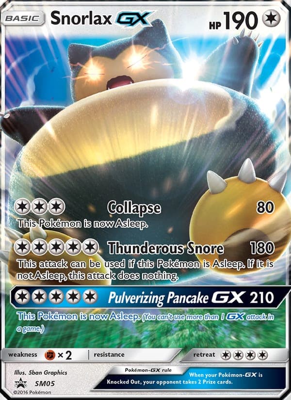 Snorlax GX #SM05