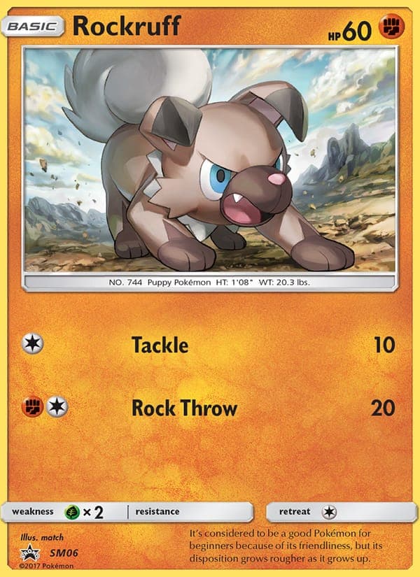 Rockruff #SM06