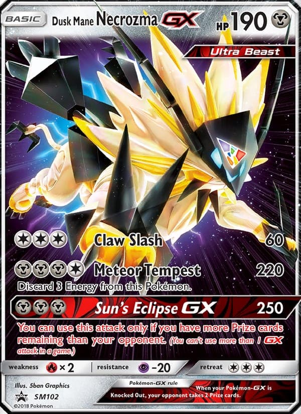 Dusk Mane Necrozma GX #SM102