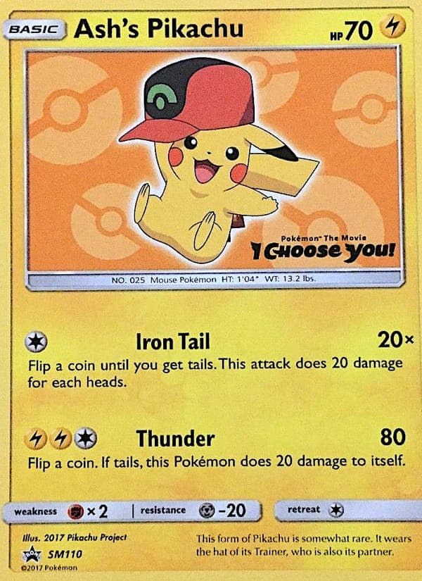 Ash's Pikachu #SM110