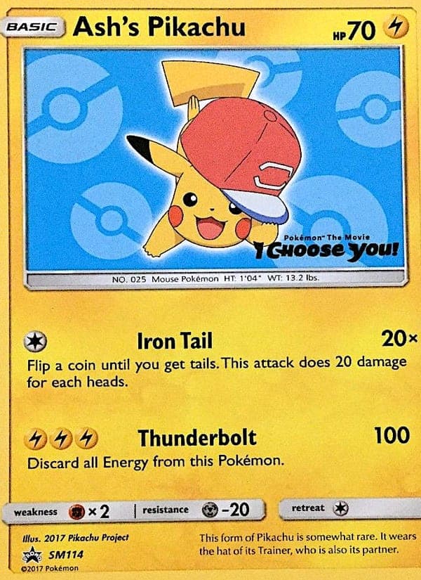 Ash's Pikachu #SM114