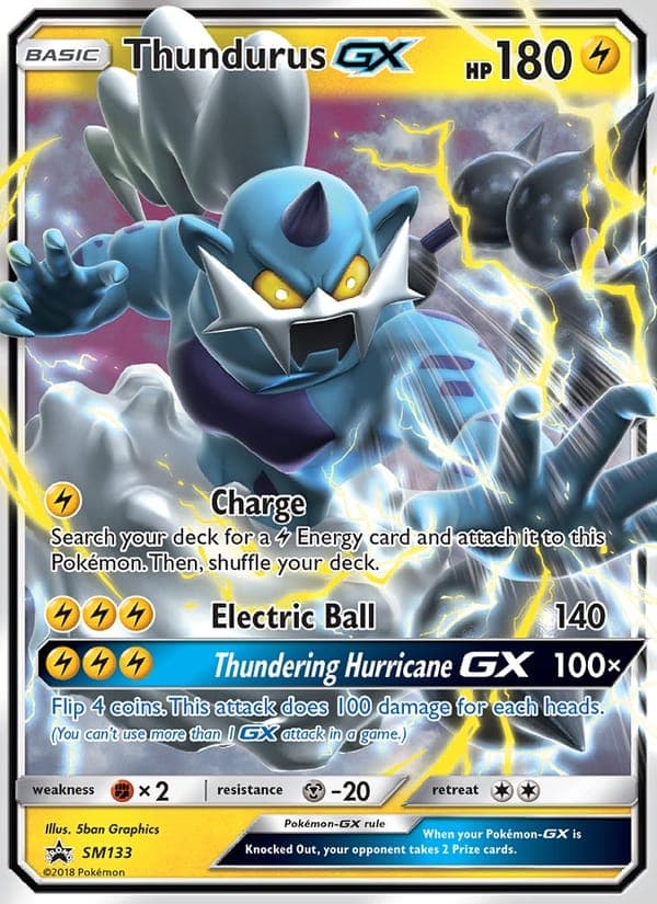 Thundurus GX #SM133