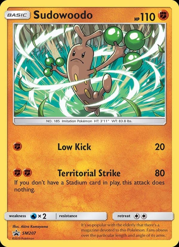 Sudowoodo #SM207