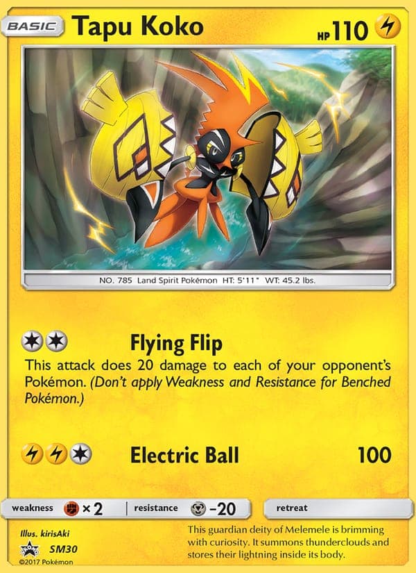 Tapu Koko #SM30