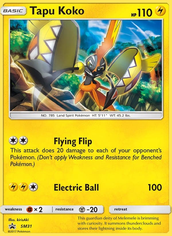 Tapu Koko #SM31