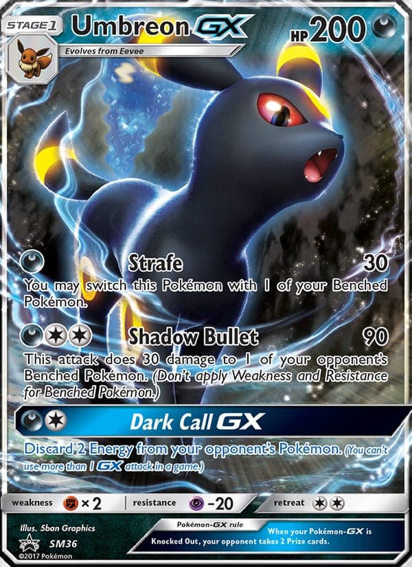 Umbreon GX #SM36