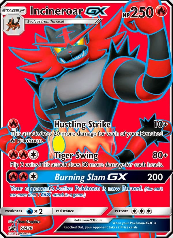 Incineroar GX #SM38