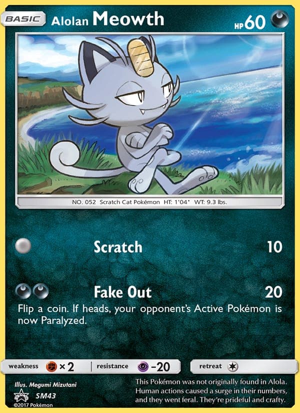 Alolan Meowth #SM43