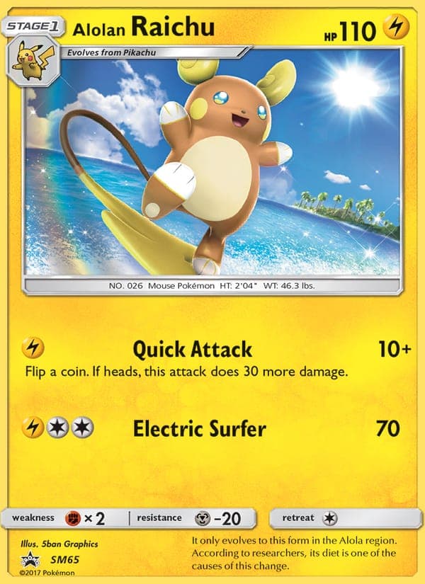 Alolan Raichu #SM65