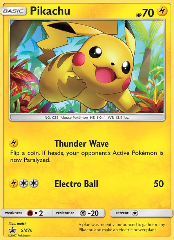 Pikachu #SM76