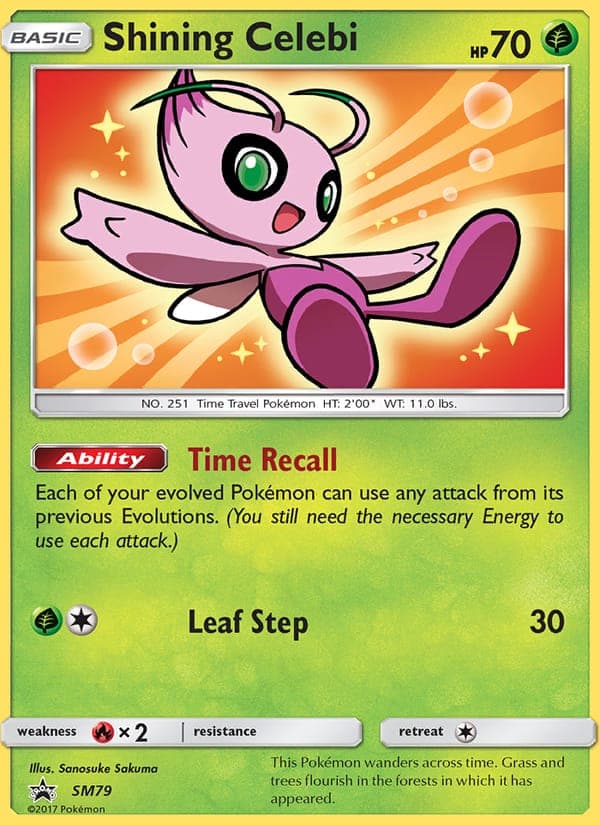 Shining Celebi #SM79
