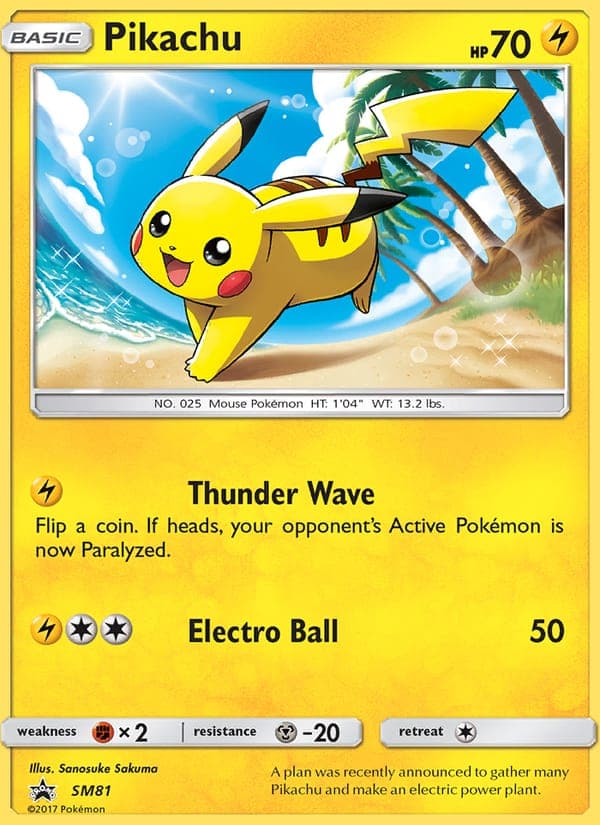 Pikachu #SM81