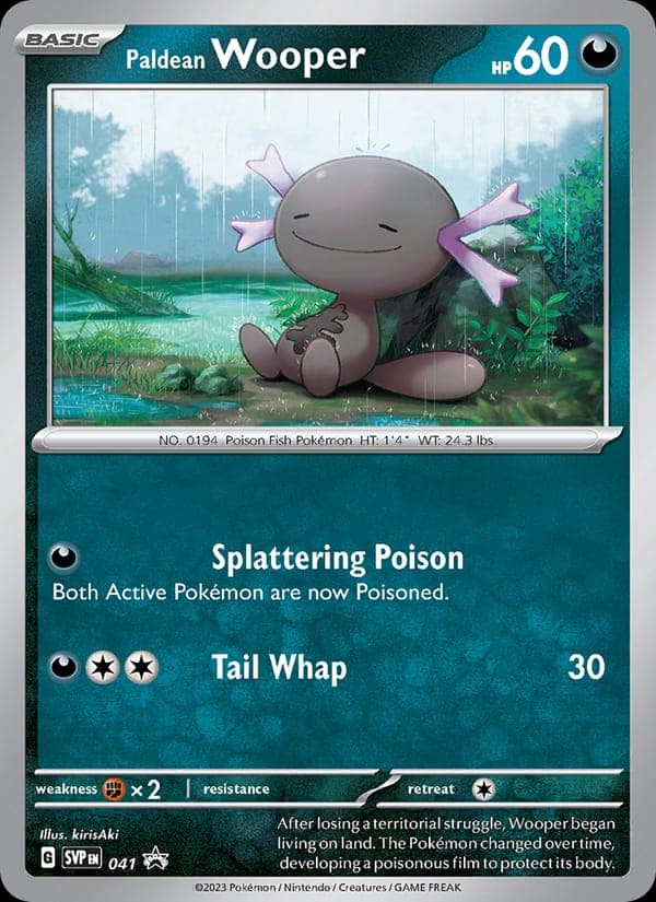 Paldean Wooper #41