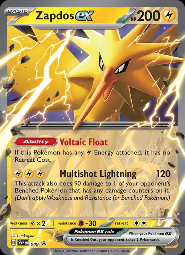 Zapdos ex #49