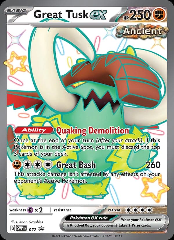 Great Tusk ex #72