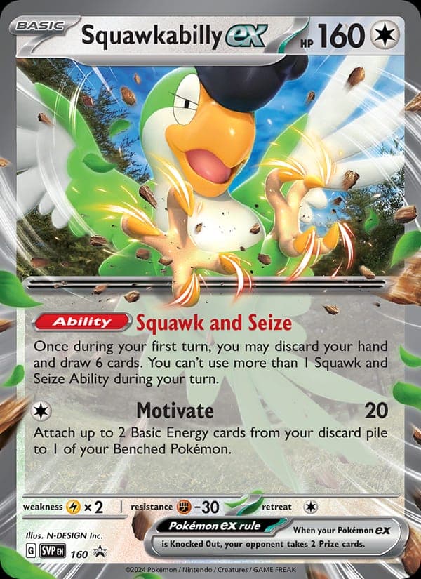 Squawkabilly ex #160