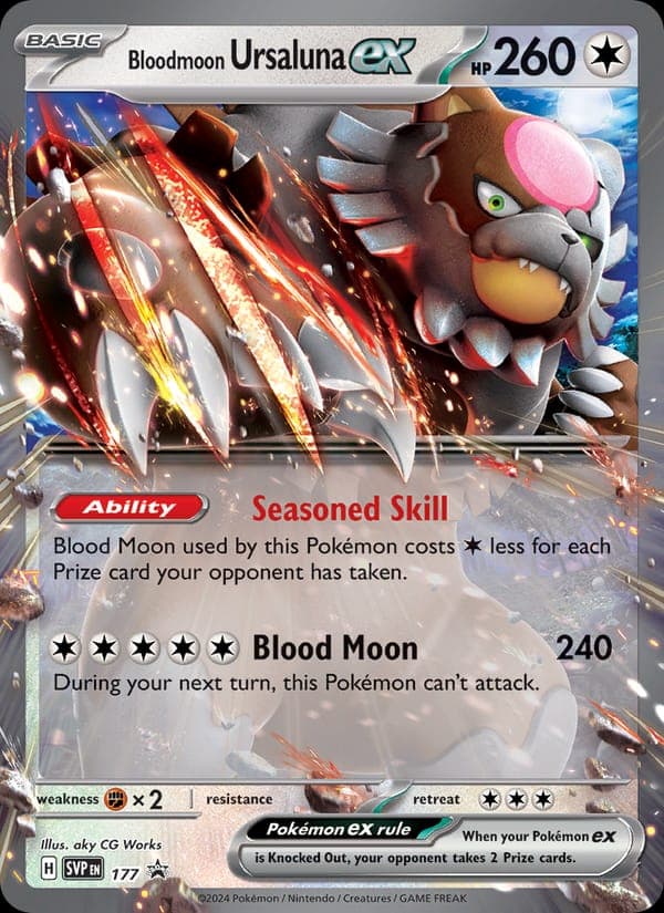Bloodmoon Ursaluna ex #177
