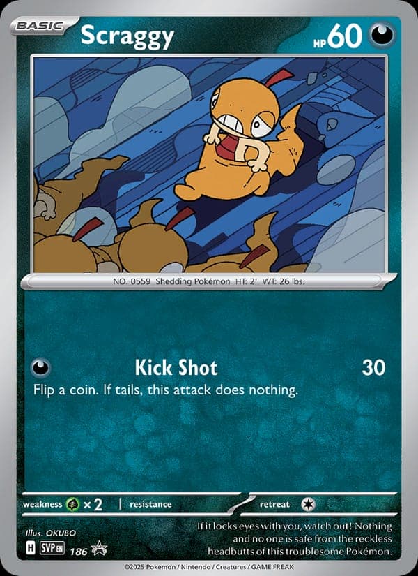 Scraggy #186