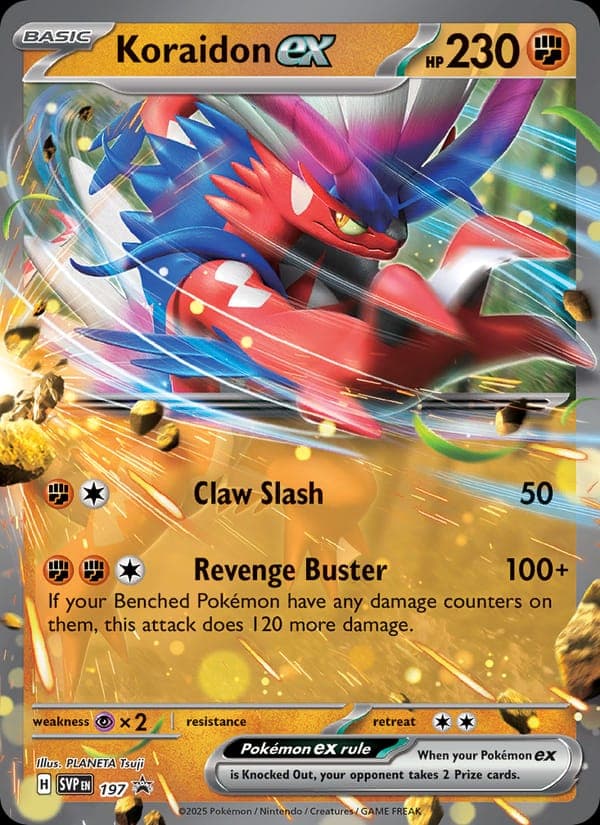 Koraidon ex #197