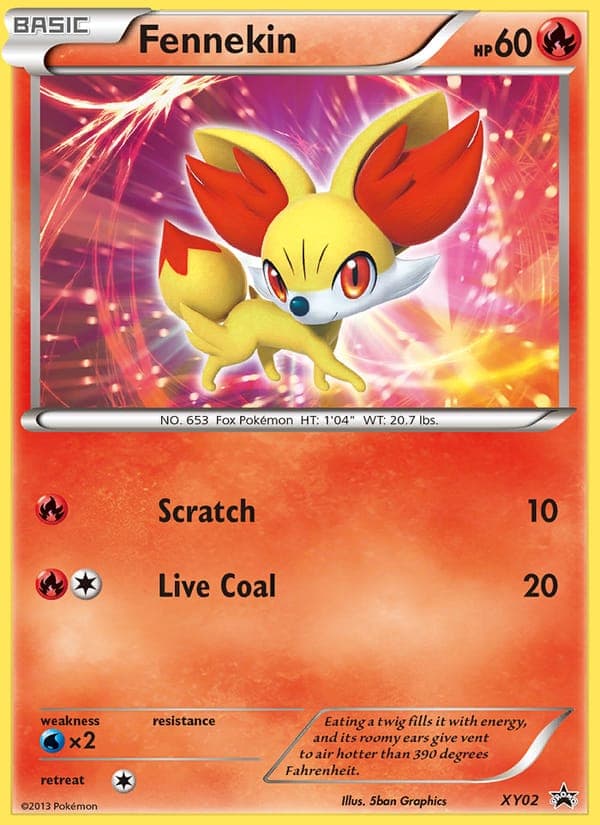 Fennekin #XY02