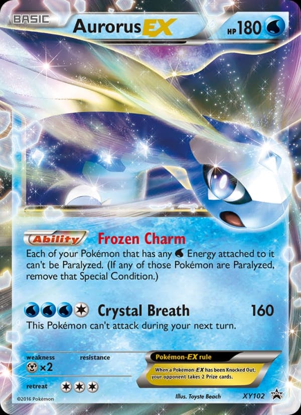 Aurorus EX #XY102