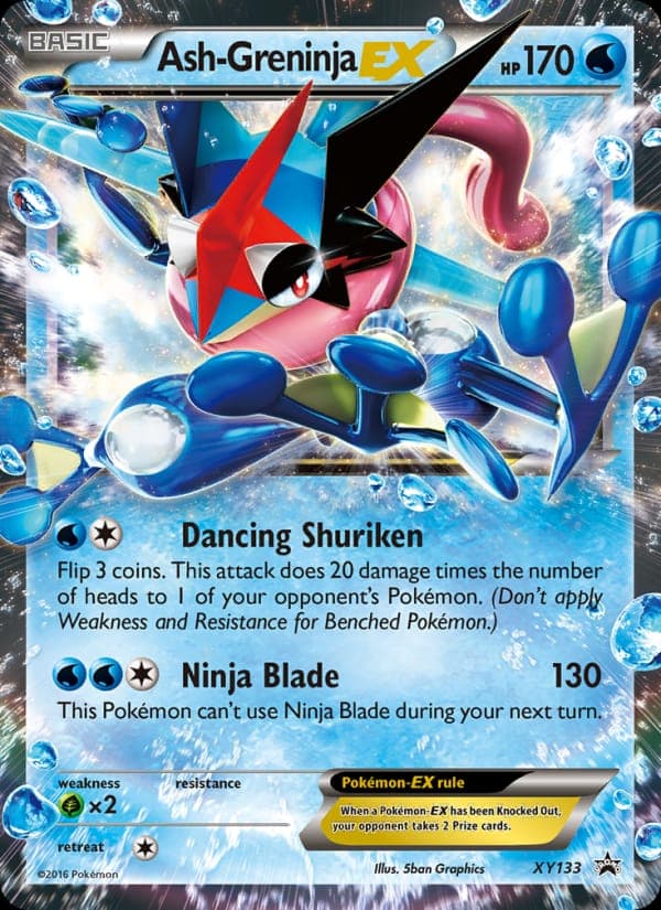 Ash Greninja EX #XY133