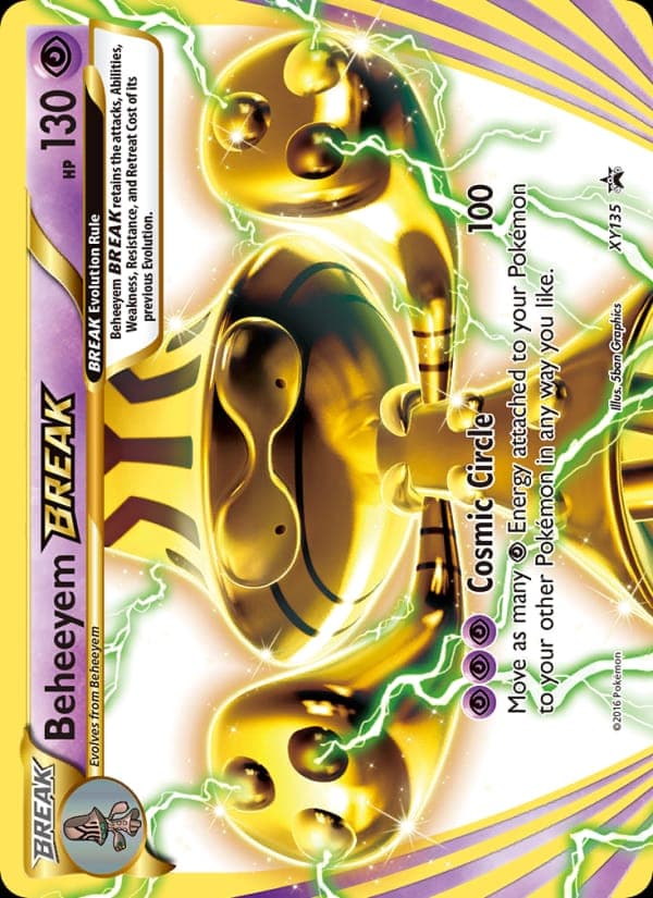 Beheeyem BREAK #XY135