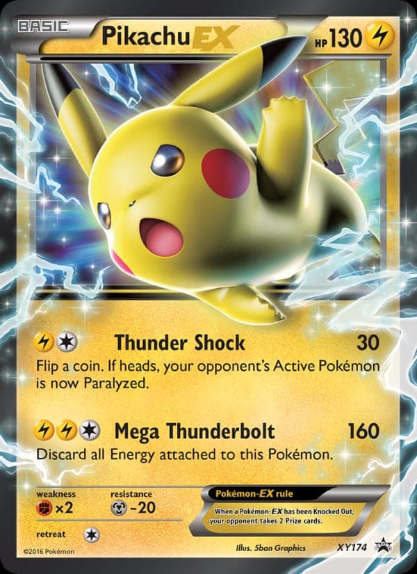 Pikachu-EX #XY174