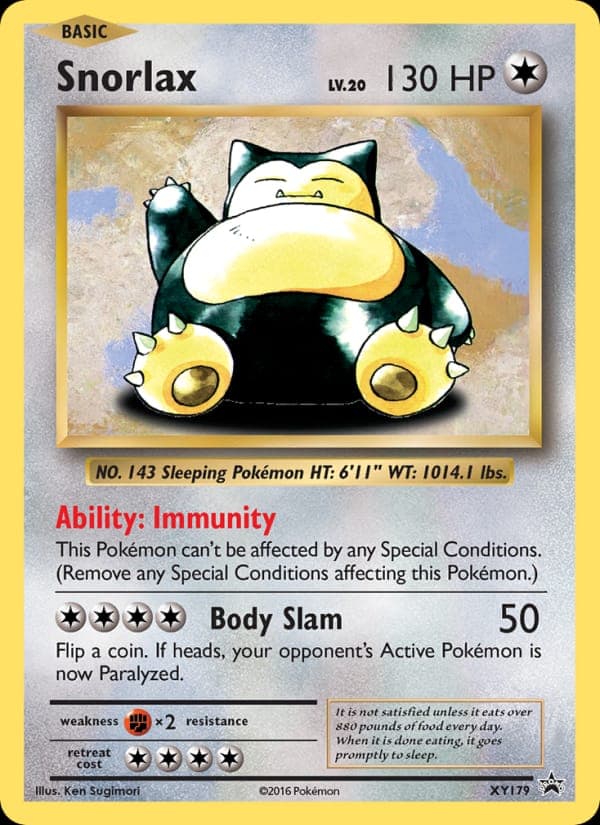 Snorlax #XY179