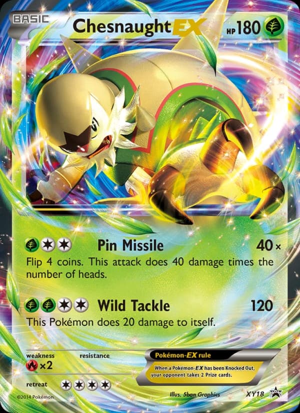 Chesnaught EX #XY18