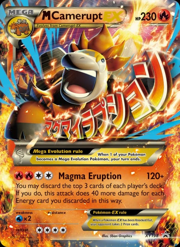 M Camerupt-EX #XY198