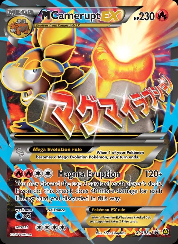 M Camerupt-EX #XY198a