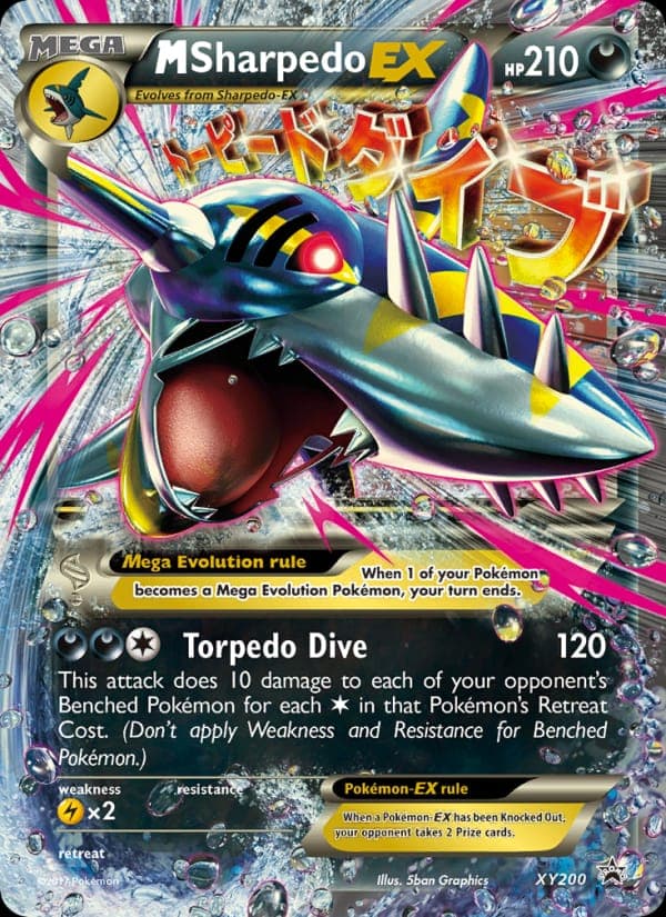 M Sharpedo-EX #XY200