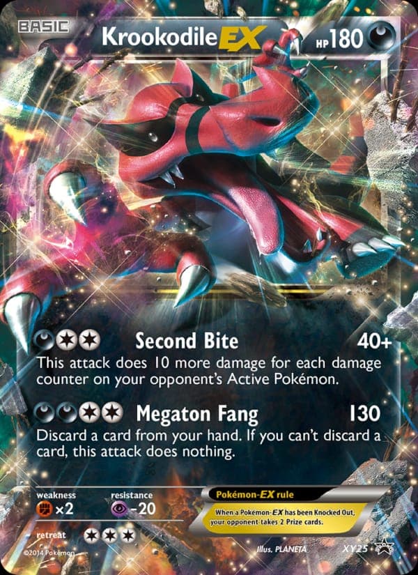 Krookodile EX #XY25