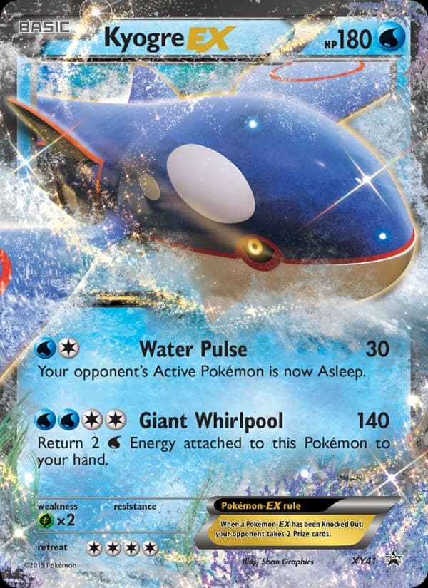 Kyogre EX #XY41
