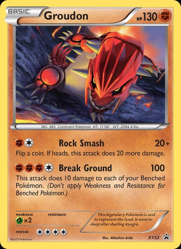 Groudon #XY52
