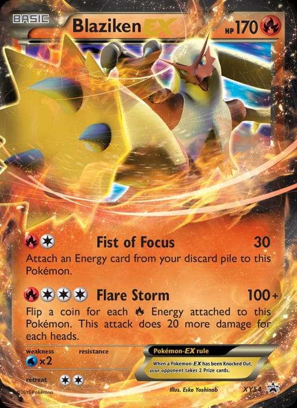 Blaziken EX #XY54