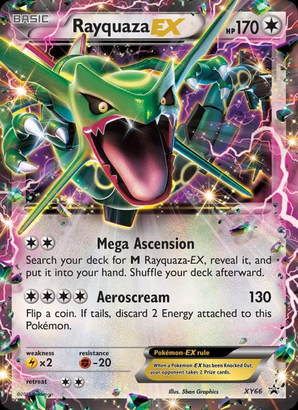Rayquaza EX #XY66