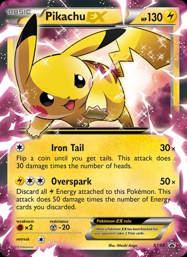 Pikachu EX #XY84