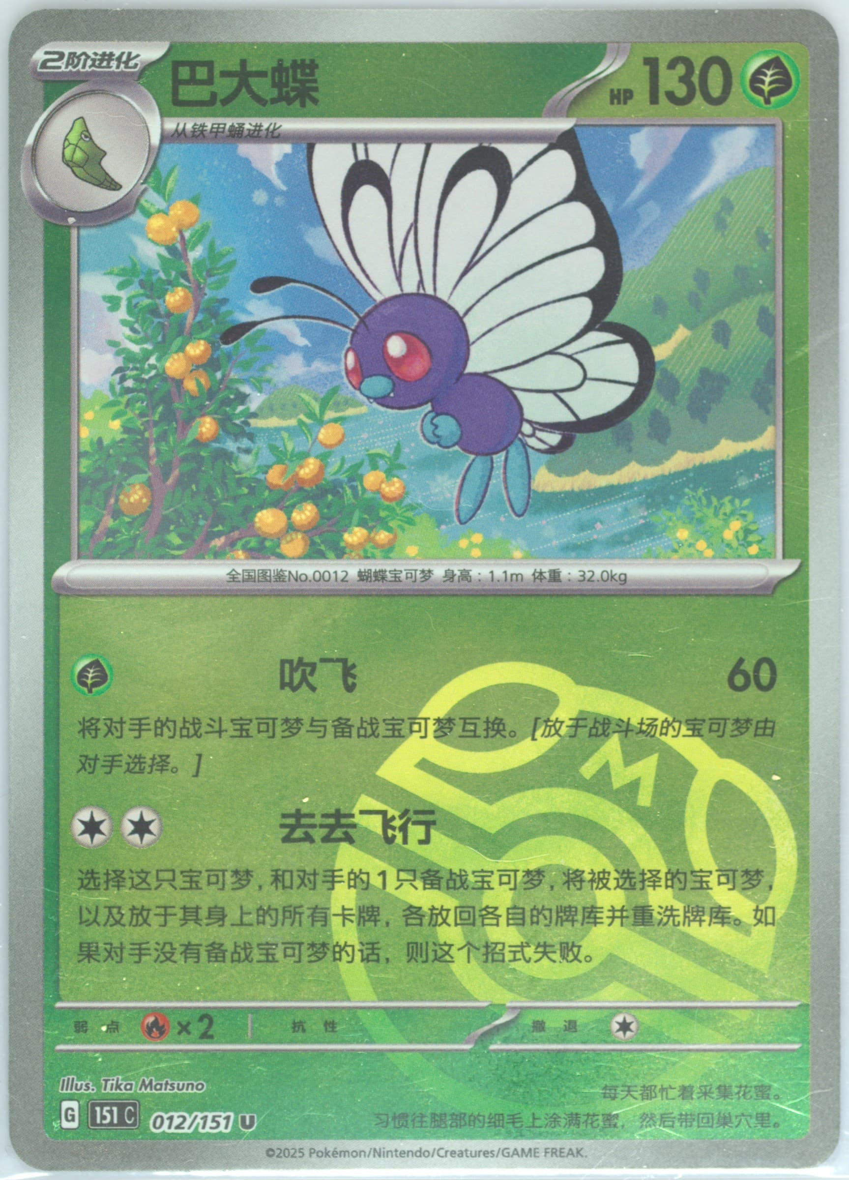 Butterfree #012