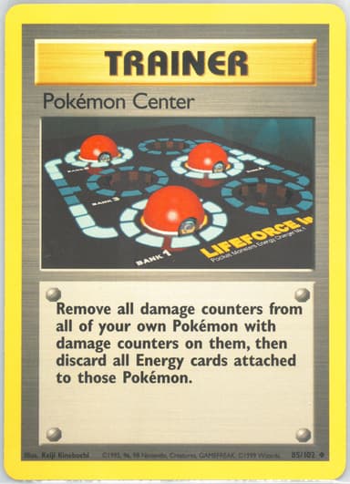 Pokémon Center card photo