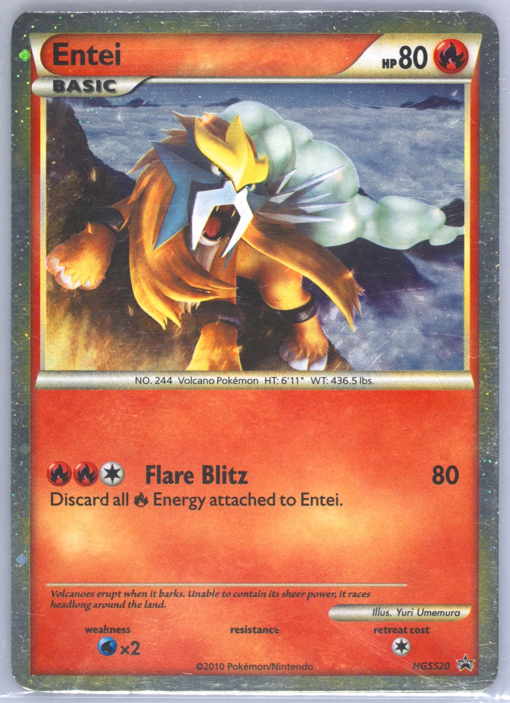 Entei #HGSS20