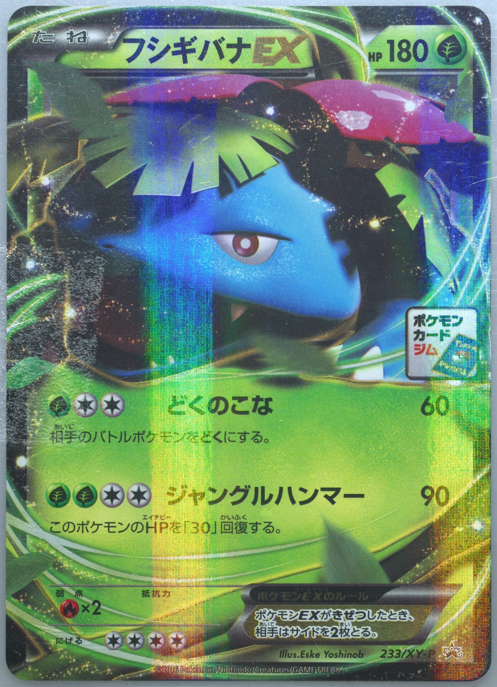 Venusaur EX Card Gym Stamp Campaign #233