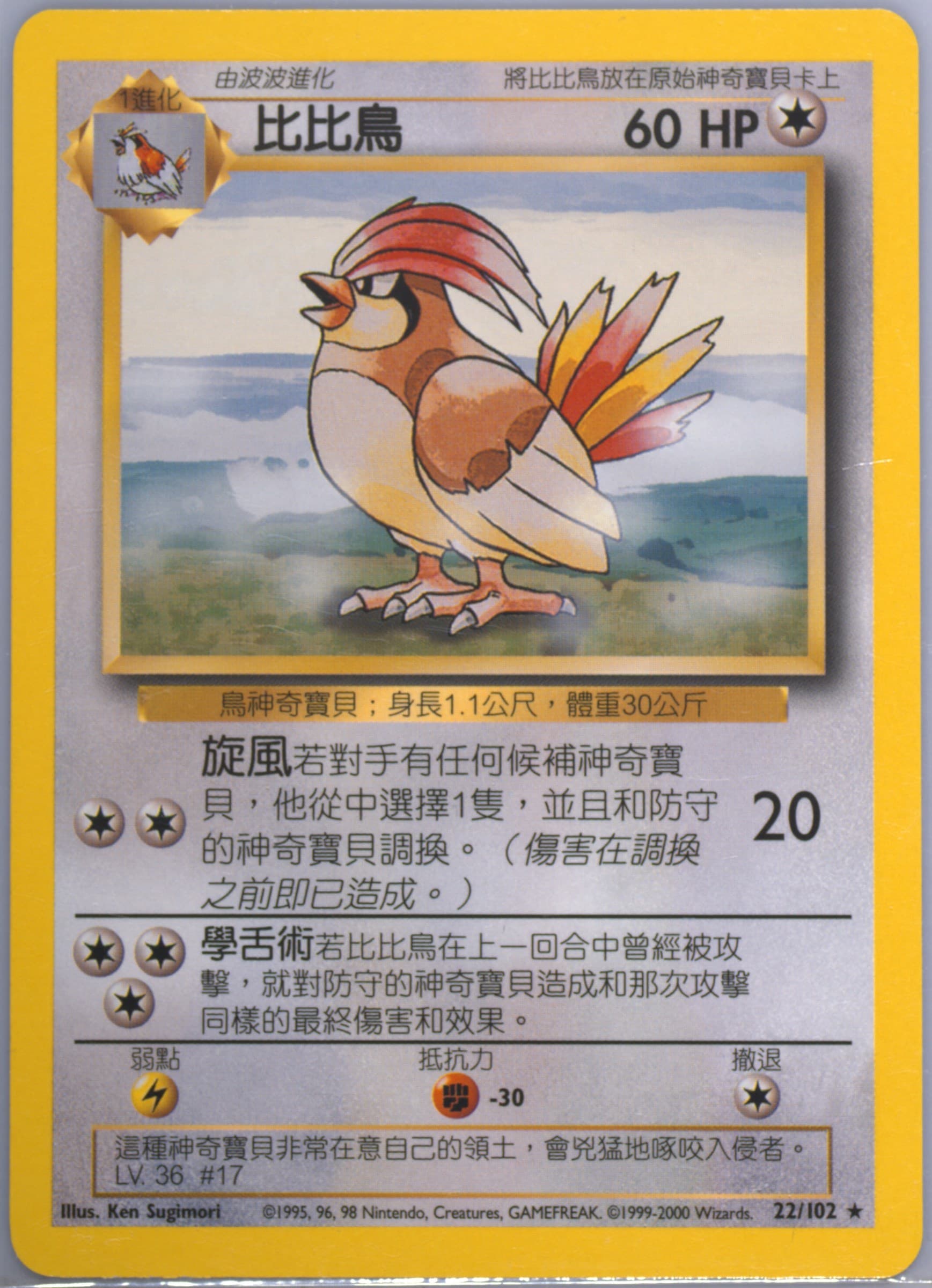 Pidgeotto #22