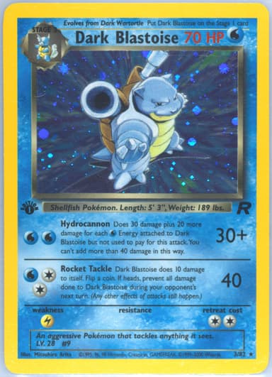 Dark Blastoise card photo