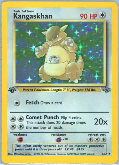 Kangaskhan card photo