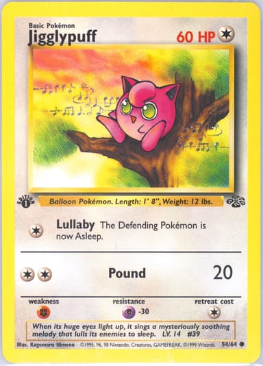 Jigglypuff card photo